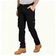 thumbnail image 1 of Ceisia Men Solid Color Multi Pocket Button Work Pants Outdoor Casual Gift Loose Trousers, 1 of 7