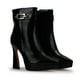 thumbnail image 4 of Botines Para Mujer De Piel Con Tacón En Charol Davenia Mila, 4 of 5