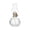Clear, variant on Vintage Oil Lamps with Glass Chimney, Retro Kerosene Lantern with Adjustable Flame and Handle, Amber Decorative Lamp for Indoor Home Decor and Emergency Lighting, Oil Lamps for Indoor Use