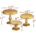 thumbnail image 3 of VILAVITA 3-Set Antique Cake Stand, 3 of 7