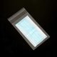 thumbnail image 4 of Package of 100 Transparent Plastic Cellophane Bags with Adhesive Clip, packaging supplies., 4 of 5