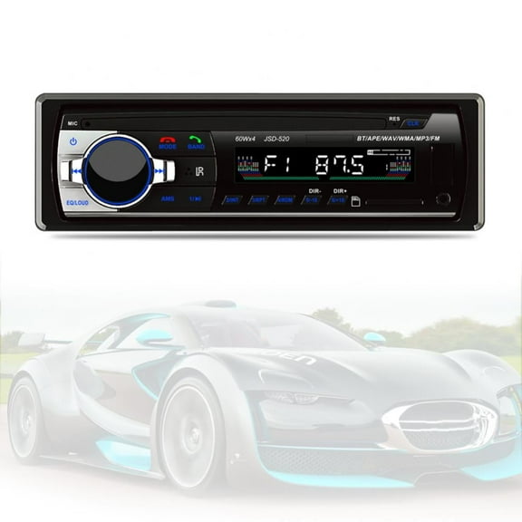 Polarlander 12V Car Stereo Radio with Bluetooth, MP3 Player & USB/SD Ports