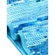 thumbnail image 5 of INSPIRAR CHIC Top Corto de Lentejuelas Metálicas para Mujeres, Brillante y Sin Mangas, Top de Fiesta y Club XS Azul Claro, 5 of 6