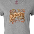thumbnail image 4 of Inktastic Oktoberfest Banner with Orange Autumn Leaves Women's T-Shirt, 4 of 5