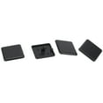 thumbnail image 2 of 50 piezas de la cubierta de la tapa del extremo sujetadores de plástico negro para 2020/3030/4040 estándar de la UE perfiles de aluminio estándar de la UE 4040, 2 of 8