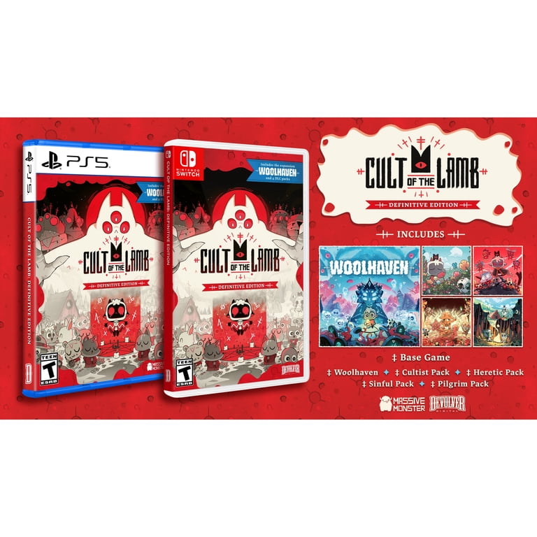 Cult of the Lamb - Definitive Edition - Nintendo Switch Game
