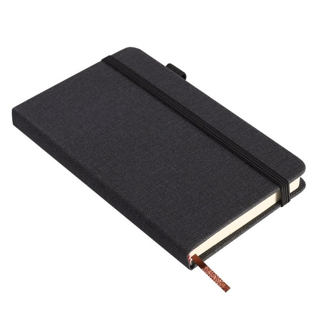 FeiraDeVaidade Mini Pocket Notebooks Journal A6 5.75”*3.5”*0.59” Hardcover with Pen Holder Cute Notebook Small Notepad