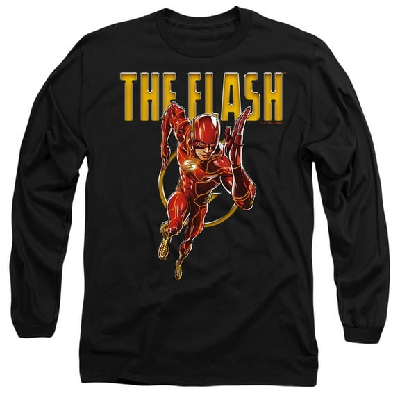 The Flash Movie Gotta Go Fast Unisex Adult Long-Sleeve T Shirt