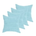 thumbnail image 1 of Unique Bargains Housse de Coussin Décorative à Rayures Maïs en Polyester, 4 Pcs, pour Sofa, 1 of 10