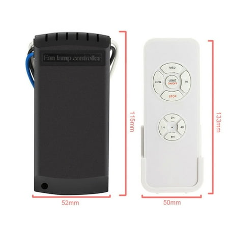 Ul Li With The Power Off Connect Live And Neutral Wires To On Receiver Then Three Remaining Fan Light According Wiring Diagram Wires To The On Receiver, Eogifee 35t Ceiling Fan Remote Control Replacement Of Harbor Breeze Kujce9603 Fan35t