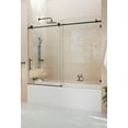 thumbnail image 6 of Glass Warehouse GW-B-SLD-72-BB Eclipse 60" High X 72" Wide Sliding Frameless Tub Door -, 6 of 7