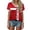 Red, variant on Trendfront Womens England Graphic T Shirt National Pride Roaring Lion Head Country Letter Print Shield Crest Soccer Football Fan Match Sports V Neck Short Sleeve Tee Tops