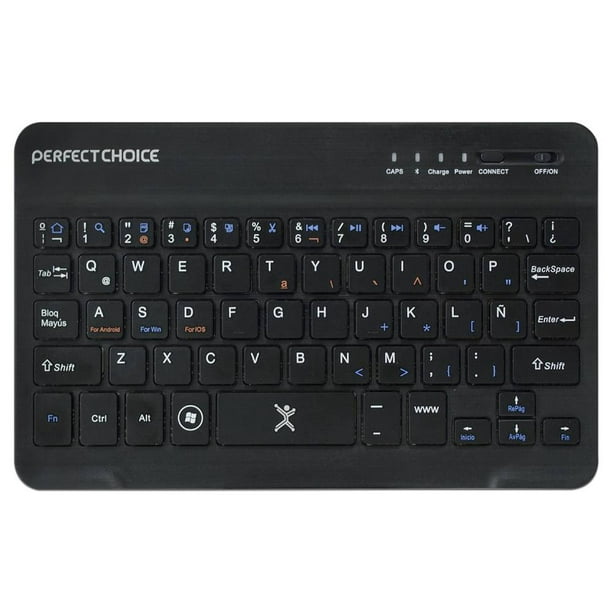 Teclado inalámbrico Perfect Choice, compacto, Bluetooth Versión Perfect Choice PC-200932