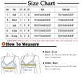 thumbnail image 3 of Womens Bras Thin Sagging Gathering Bra With Double Breasts Plus Size Seamless Sports Bra Sports Bras for Women Black L, 3 of 7