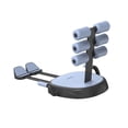 thumbnail image 1 of Barra de abdominales, equipo de ejercicios de suelo, dispositivo de asistencia para entrenamiento abdominal, equipo automático multifuncional, cómodo, azul, 1 of 8