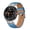 Blue, variant on Leather Band for Samsung Galaxy Watch 8 40/44mm / Watch 8 Classic 46mm, with Silver Metal Adjustable Clasp Watch Band Replacement Strap for Galaxy Watch 8 40/44mm / 8 Classic 46mm Women Men, Pink