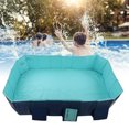 thumbnail image 4 of Foldable Swimming Pool, FoldingPet Swimming Pools Foldable Kiddie Pool Bath Pool Inflation Free For Home Outdoor1.6m / 5.25ft, 4 of 8