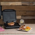 thumbnail image 4 of Parrilla y prensa para panini George Foreman GRP1060B, 4 of 20