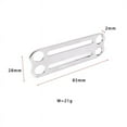 thumbnail image 4 of 2X Scuba Diving Sidemount Tri-Glide Belt BCD Fixing Buckle Rope Retainer Fixing Buckle, 4 of 5