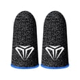 thumbnail image 2 of Fairnull 1 Pair Finger Covers Universal Breathable Ultra-thin Game Controller Fingertips Sleeves Thumb Gloves for Gamer, 2 of 8