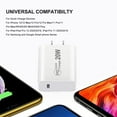 thumbnail image 6 of 20W Wall Charger for Samsung Galaxy S24 Ultra (USB-C Power Delivery Fast Charging High Powered Port) - White, 6 of 7