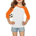 thumbnail image 5 of Favoffer Winter Kids Raglan 3/4-Sleeve Modal-Blend Top - Lounge,Play,Travel,Casual 3-14Y, 5 of 7
