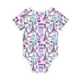 thumbnail image 2 of Rocae Eiffel Tower and Hearts for Baby Climbing Clothes Soft Baby Romper for Active Infants Comfortable and Breathable Crawling Jumpsuit Unisex Baby Outfit 3 Months, 2 of 8