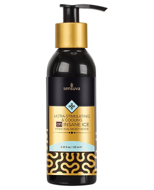 Sensuva Ultra Stimulating & Cooling ON Insane Ice Personal Moisturizer - 4.2 oz