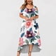 thumbnail image 2 of Moda mujer verano casual manga corta fuera del hombro vestido estampado Fridja  qw2168, 2 of 5