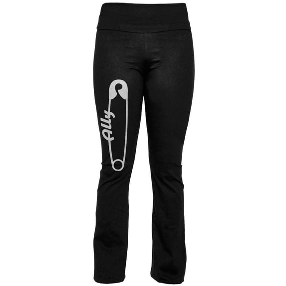 Ally Safety Pin Supporter Yoga Pants