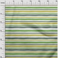 thumbnail image 3 of oneOone Cotton Poplin Olive Green Fabric Stripes Dress Material Fabric Print Fabric By The Yard 56 Inch Wide, 3 of 4