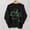 A875 Black, variant on St. Patrick's Day Sweatshirt for Women Plaid Shamrock Graphic Crewneck Long Sleeve Pullover Relaxed Fit Festive Holiday Casual Clothes