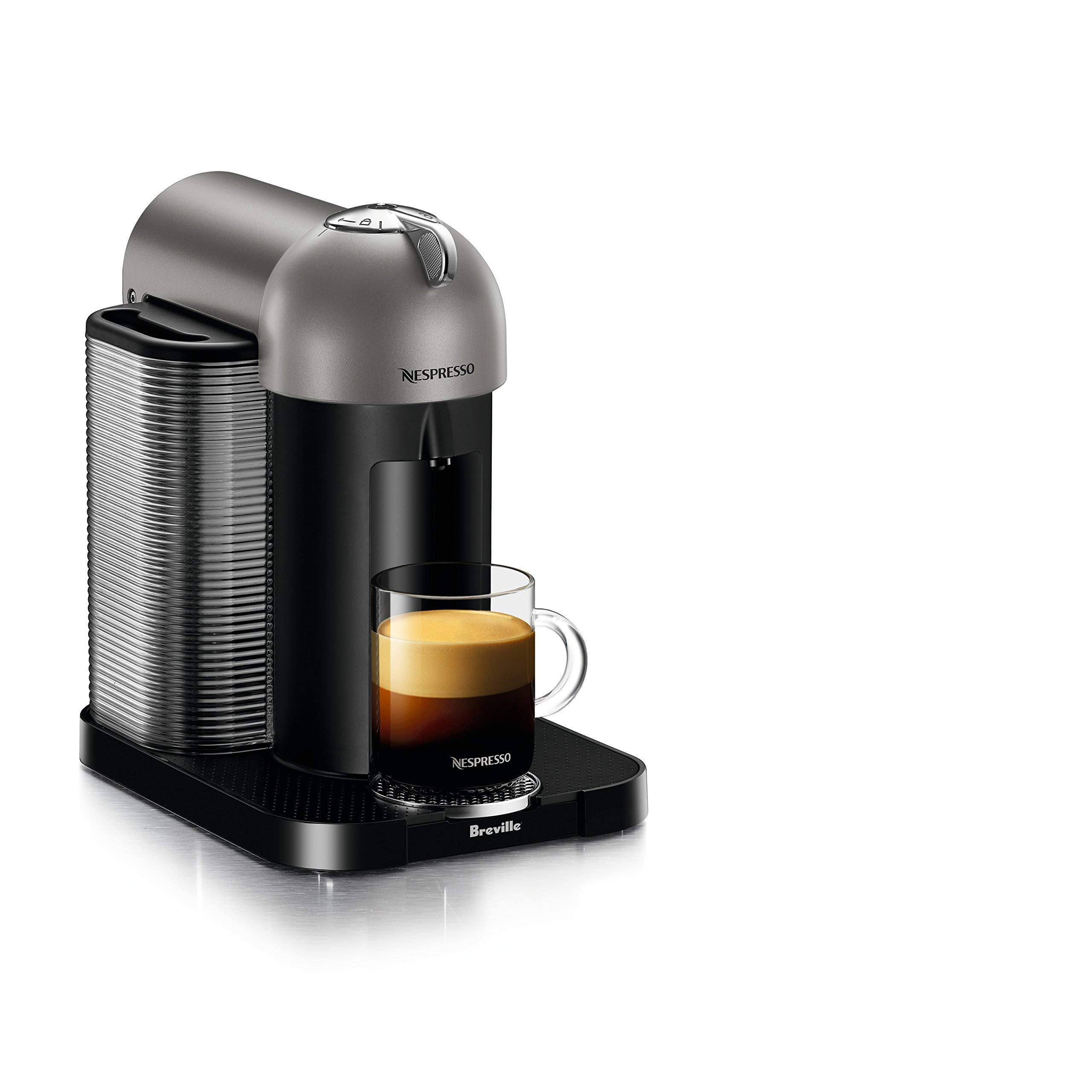 Nespresso Vertuo Coffee and Espresso Machine by Breville, Titan Certified Refurbished
