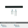 thumbnail image 5 of Amerock Monument 3 inch Center-to-Center Matte Black Cabinet Pull, 25 Pack, 5 of 7