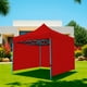 thumbnail image 5 of Ilios Innova | Toldo Plegable Rojo 2x3 con Paredes Laterales, Impermeable y Resistente al Calor, Velcro de Ajuste, Ideal para Exterior., 5 of 9