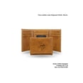 thumbnail image 1 of Minnesota Vikings BROWN FAUX LEATHER LASER ENGRAVED TRIFOLD WITH BLACK LOGO, 1 of 1