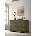 thumbnail image 2 of Gran Park 6-drawer Dresser Cabinet Dark Cocoa, 2 of 13