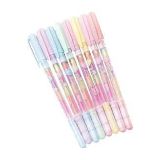 YISAN Pastel esthetische markeerstiften, zachte beitel tip bijbel