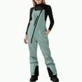 thumbnail image 5 of HCNTES Toddler Boys Girls Snow Bib Overalls Kids Waterproof Ski Pants Comfortable Winter Outdoor Activity Wear(Green,12-13 Years), 5 of 9