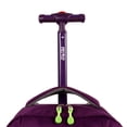 thumbnail image 6 of J World Boys and Girls Sunlight 18" Rolling Backpack for School and Travel, Purple, 6 of 9