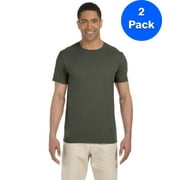 GILDAN Mens 4.5 oz. SoftStyle T-Shirt 2 Pack