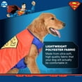 thumbnail image 3 of DC Comics Superhero Superman Halloween Dog Costume - Medium - | DC Superhero Halloween Costumes for Dogs, Funny Dog Costumes | Officially Licensed DC Dog Halloween Costume Blue, 3 of 7
