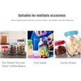 thumbnail image 4 of 12PCS Colored Regular Mouth Plastic Mason Jar Lids with Airtight Ring for Regular Mouth Ball Mason/Canning Jars (Fit for 7cm/2.75inch Outter Diameter Mason Mouth), 4 of 8