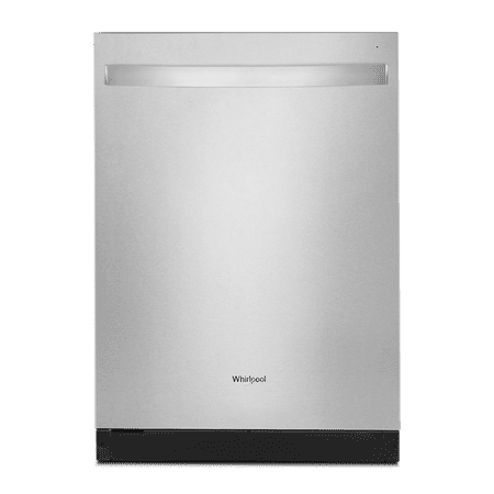 Whirlpool - 24 inch Quiet Dishwasher with 3rd Rack - Stainless Steel