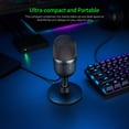 thumbnail image 2 of microphone à Condensateur USB de Bureau pour PC Karaoké en Direct microphone Rose, 2 of 7
