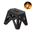 thumbnail image 2 of Small Portable Folding Stool Outdoor Camping Hiking Step Stool Lightweight Usa, 2 of 6