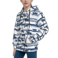 thumbnail image 2 of Easygdp Palm Tree Boys Hoodie Kids Sweatshirt Youth Pullover With Hood-Large, 2 of 6
