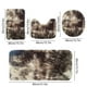 thumbnail image 3 of Uuiauoio Solid Color Bath Mats 4 Set,Bathroom Rugs,Toilet Mats Universal,Soft and Comfortable,Water Absorption,Non-Slip Thick Washable,Easier to Dry(15.7x31.5in,15.7x23.6in,15.7x19.6in,15.7x14.9in), 3 of 7