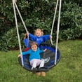 thumbnail image 5 of XDP Recreation Fun All-Mighty Metal Swing Set with Super Disc Swing, Stand R Swing, Glider, & Slide, 5 of 9