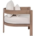 thumbnail image 4 of Meridian Furniture Newport Cream Water Resist Fabric Patio Chair w/ Cover, 4 of 14